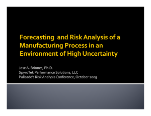 Jose A. Briones, Ph.D. SpyroTek Performance Solutions, LLC