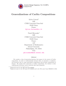Generalizations of Carlitz Compositions