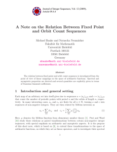 A Note on the Relation Between Fixed Point