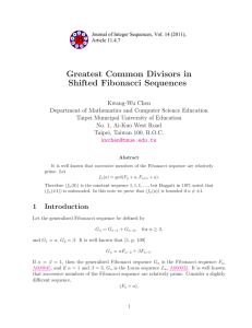 Greatest Common Divisors in Shifted Fibonacci Sequences