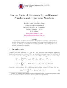 On the Sums of Reciprocal Hyperfibonacci Numbers and Hyperlucas Numbers