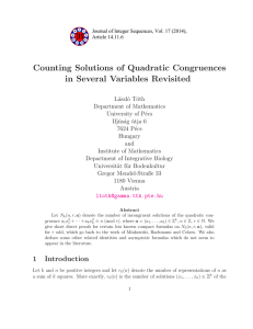 Counting Solutions of Quadratic Congruences in Several Variables Revisited