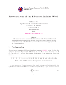 Factorizations of the Fibonacci Infinite Word