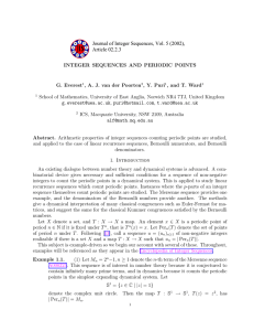 Journal of Integer Sequences, Vol. 5 (2002), Article 02.2.3