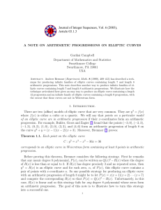 Journal of Integer Sequences, Vol. 6 (2003), Article 03.1.3