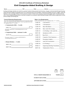 &amp;LYLO&amp;RPSXWHU$LGHG'UDIWLQJ	'HVLJQ 2012-2013 Certificate of Proficiency Worksheet