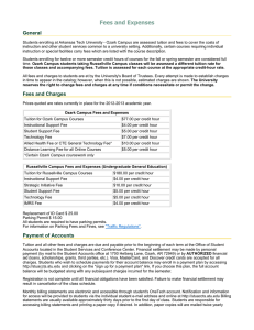 Fees and Expenses General