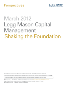 March 2012 Legg Mason Capital Management