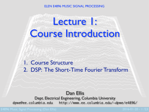 Lecture 1: Course Introduction  1. Course Structure