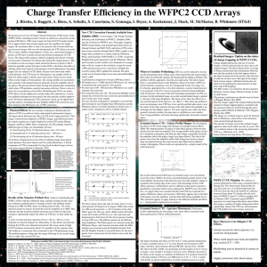 Charge Transfer Efficiency in the WFPC2 CCD Arrays