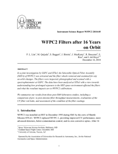 WFPC2 Filters after 16 Years on Orbit