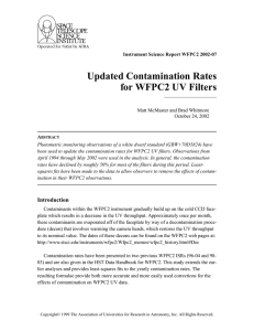 Updated Contamination Rates for WFPC2 UV Filters