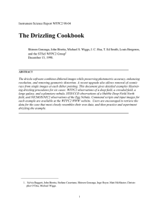 The Drizzling Cookbook