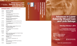 Advances in Lower Extremity Wound Care and Limb Salvage