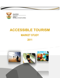 ACCESSIBLE TOURISM MARKET STUDY 2011