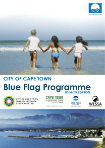 Blue Flag Programme CITY OF CAPE TOWN 2014/15 SEASON