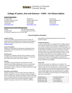 College of Letters, Arts and Sciences – VAPA – Art... Contact Information: