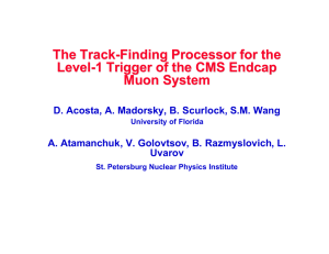 The Track - Finding Processor for the Level