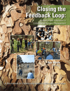 Closing the Feedback Loop: Ann Moote Evaluation and Adaptation in