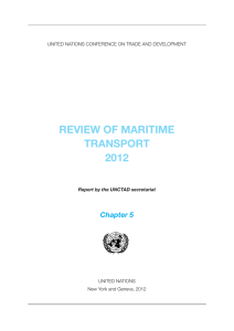 REVIEW OF MARITIME TRANSPORT 2012 Chapter 5