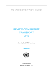 REVIEW OF MARITIME TRANSPORT 2013 Chapter 3