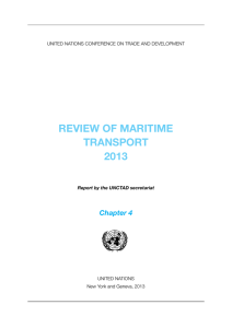 REVIEW OF MARITIME TRANSPORT 2013 Chapter 4