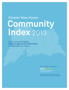 Community Index 2013 Greater New Haven