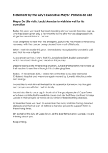 Statement by the City’s Executive Mayor, Patricia de Lille  operation