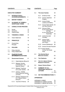 CONTENTS  Page EXECUTIVE SUMMARY