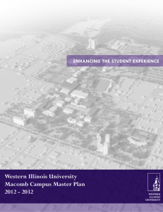 Western Illinois University Macomb Campus Master Plan 2012 - 2032