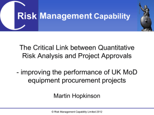 Risk Management Capability