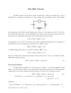 The RLC Circuit