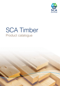 SCA Timber Product catalogue