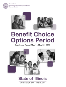 Benefit Choice Options Period State of Illinois