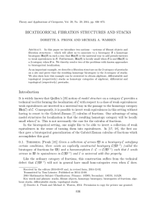 BICATEGORICAL FIBRATION STRUCTURES AND STACKS