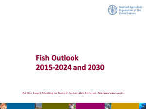 Fish Outlook 2015-2024 and 2030