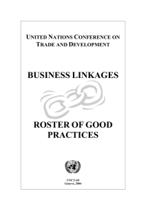 BUSINESS LINKAGES ROSTER
