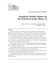 Sensitivity Monitor Report for the STIS First-Order Modes -II