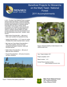 Title text here  Beneficial Projects for Monarchs