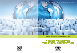 A Guide to uNCtAd teChNiCAl CooperAtioN