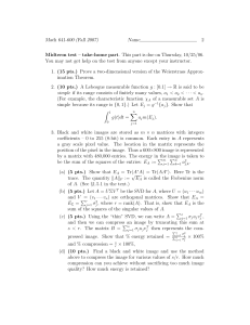 Math 641-600 (Fall 2007) Name 2