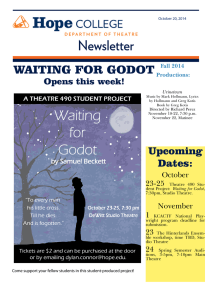 Waiting for Godot Newsletter