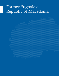 Former Yugoslav Republic of Macedonia 76 Trade policies, household welfare and poverty alleviation