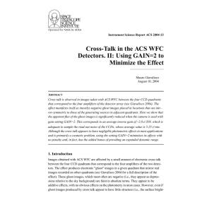 Cross-Talk in the ACS WFC Detectors. II: Using GAIN=2 to