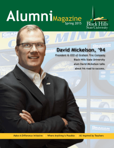 Alumni Magazine ’94 David Mickelson,