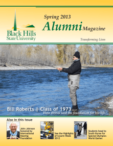 Alumni Spring 2013 Magazine