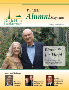 Alumni Elaine &amp; Joe Floyd