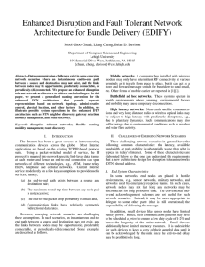 Enhanced Disruption and Fault Tolerant Network Architecture for Bundle Delivery (EDIFY)