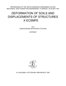 PROCEEDINGS OF ТНЕ TENTH EUROPEAN CONFERENCE ON SOIL
