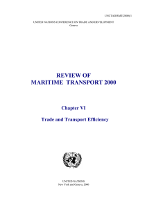 REVIEW OF MARITIME  TRANSPORT 2000  Chapter VI